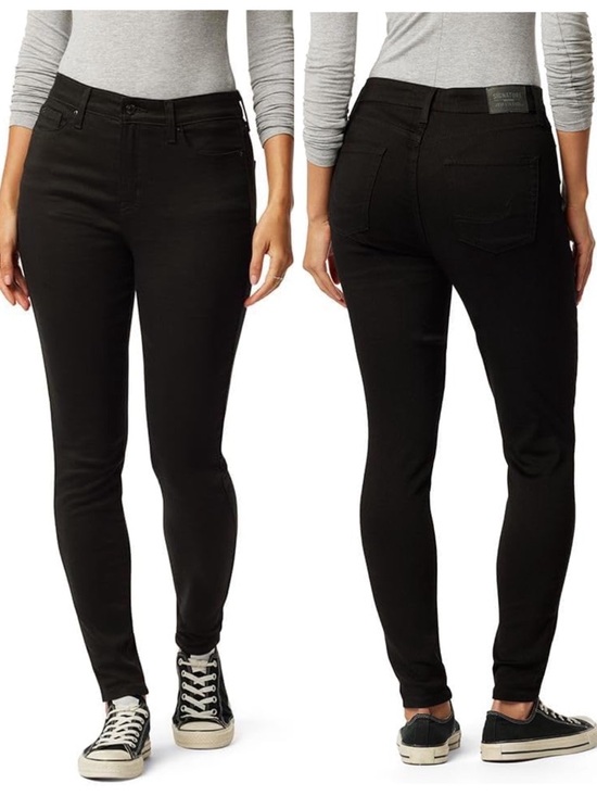 Levi's Denim - Levi’s Black Skinny Jeans 38x30 Stretch Denim